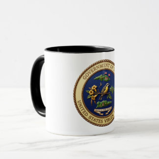 Taza Sello de las Islas Vírgenes de los Estados Unidos