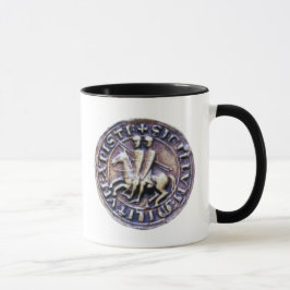 TAZA SELLO DE LOS CABALLEROS TEMPLAR