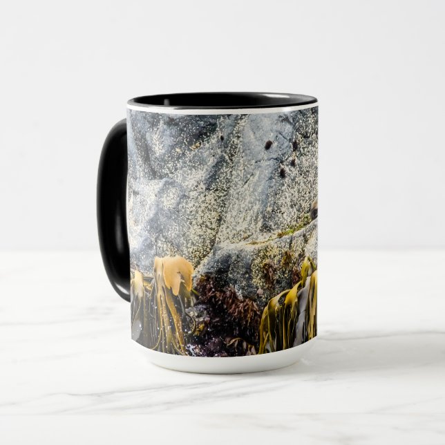 Taza Sello De Piel Joven En La Roca (Anverso izquierdo)