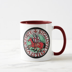 Taza Sello de Templar de los caballeros