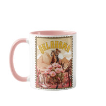 Sello Oklahoma Cowgirl