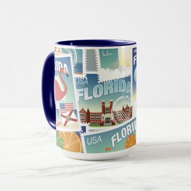 Taza Sellos de la Florida (Anverso izquierdo)