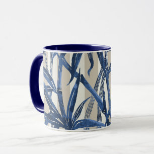 Taza Selva hawaiana de selva de bambú - Marina y Taupe