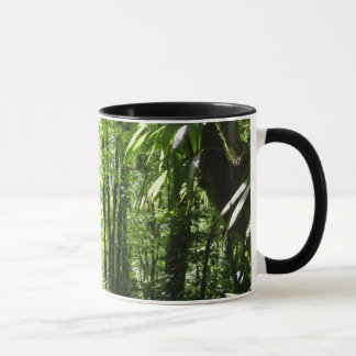 Taza Selva tropical II dominicana de lluvia verde tropi