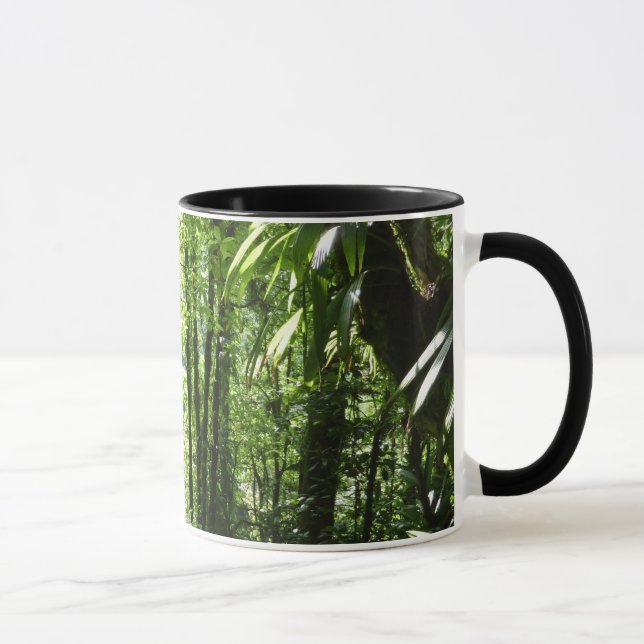 Taza Selva tropical II dominicana de lluvia verde tropi (Derecha)