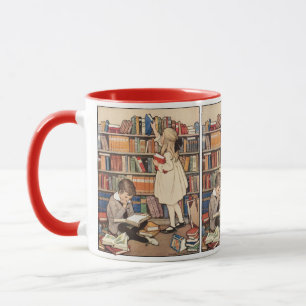 Taza Semana del Libro Infantil por Jessie Willcox Smith