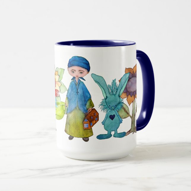 Taza Semilla de mostaza pequeña y amigos (versión 2) (Anverso derecho)