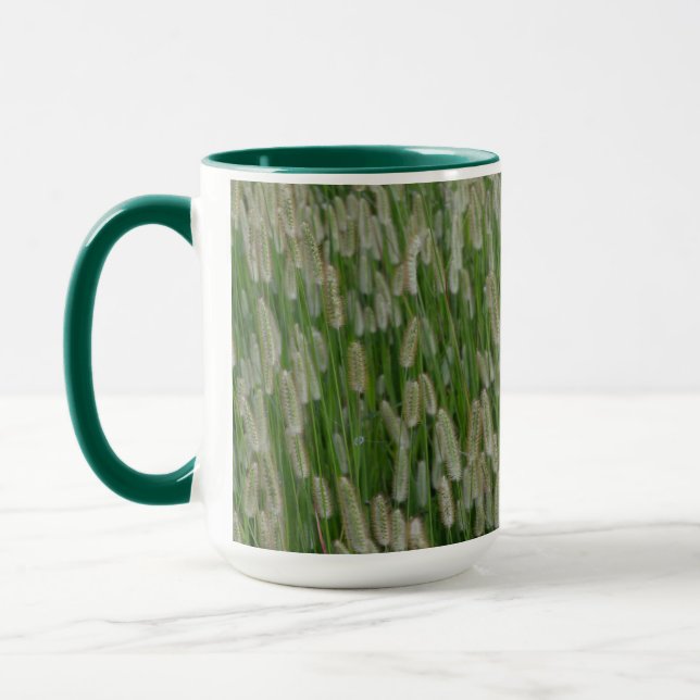Taza Semillas de gramíneas verdes altas (Izquierda)