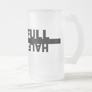 Taza semillena/semivacía