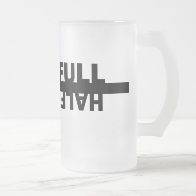 Taza semillena/semivacía (Derecha)