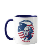 Taza Semiquincentenario George Washington