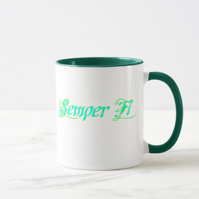 Taza Semper Fi (Derecha)