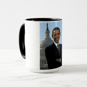 Taza Senador de Estados Unidos, 44º presidente norteame