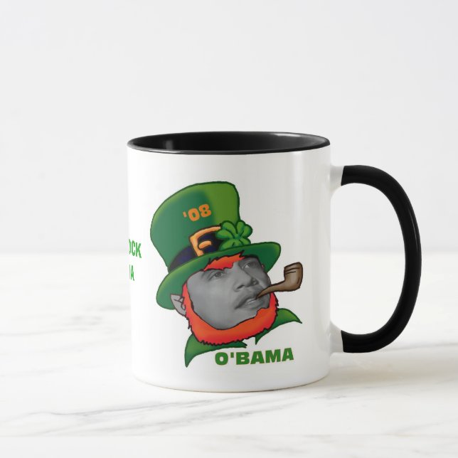 Taza Senador Shamrock O'Bama Mug (Derecha)