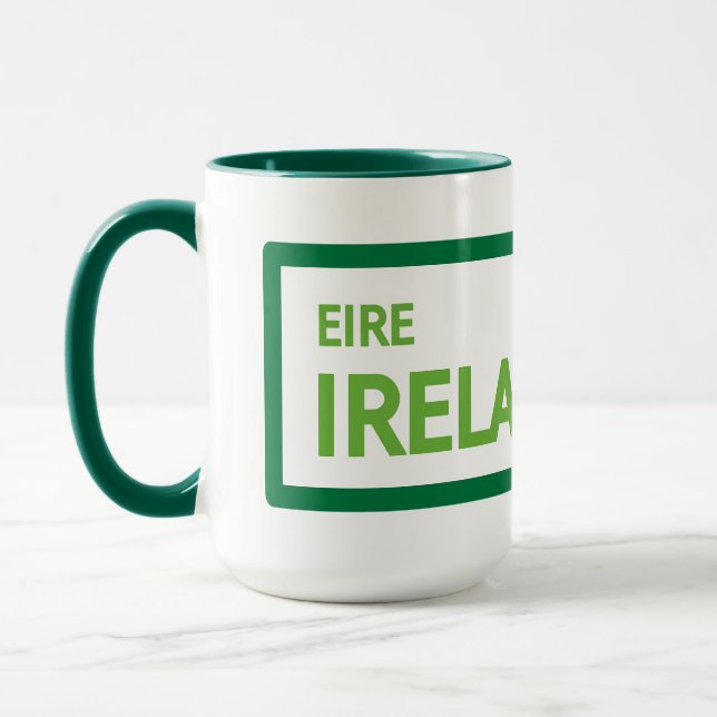 Taza Señal de carretera de Irlanda (Izquierda)