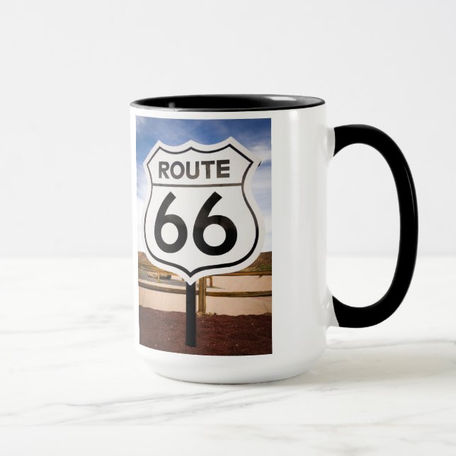 Taza Señal de tráfico de la ruta 66, Arizona (Derecha)