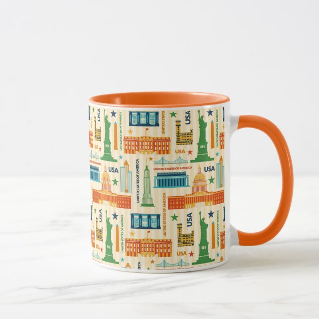 Taza Señales de los Estados Unidos de América (Derecha)