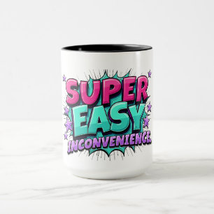 Taza Sencillamente Fácil Y Un Inconveniente