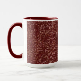 Taza Sencillo Resumen Hilo de discusión Estilo rojo Nom