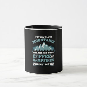 Taza Senderismo Camping Café
