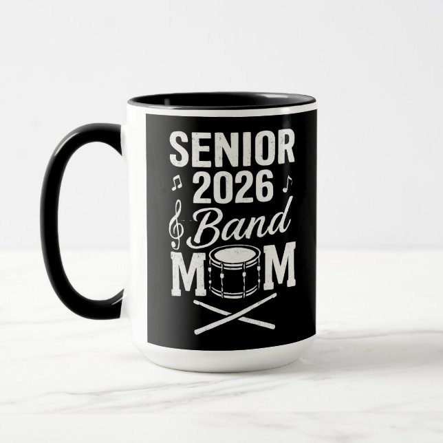 Taza Senior 2026 Band Mom (Izquierda)