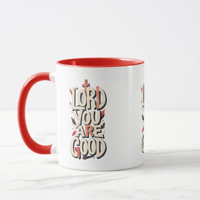 Taza SEÑOR eres Bueno - Cristiano (Izquierda)