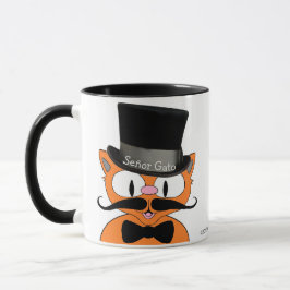 Taza Señor Gato "Puttin' On The Ritz" Café Mug