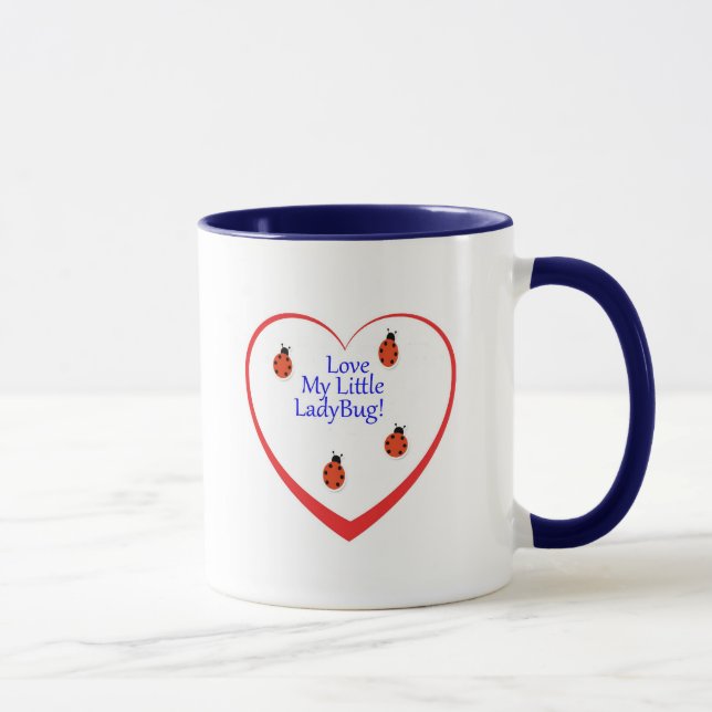 Taza Señora Bug Mug de los ámbares (Derecha)