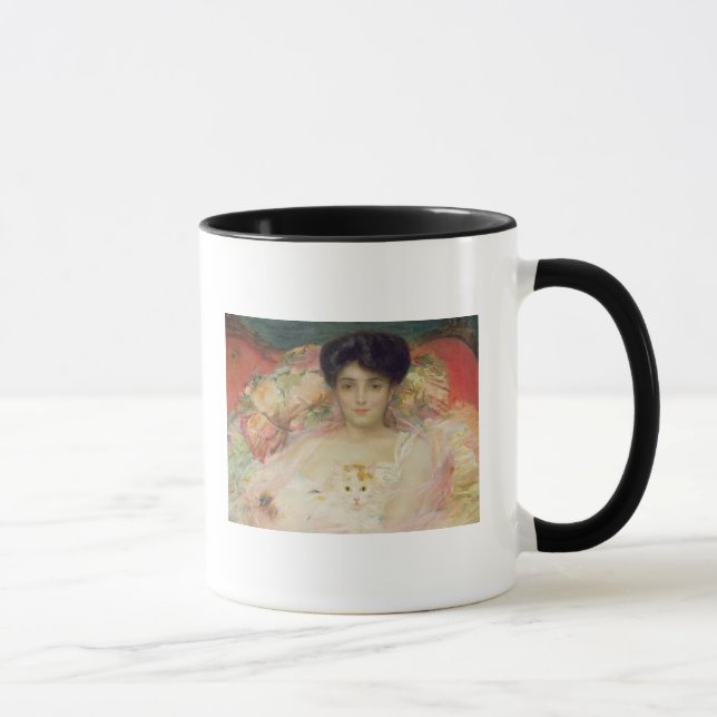 Taza Señora con un gato, 1904 (Derecha)
