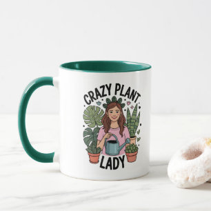 Taza Señora de las Plantas Loca
