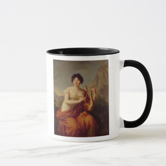 Taza Señora de Stael como Corinne (Derecha)