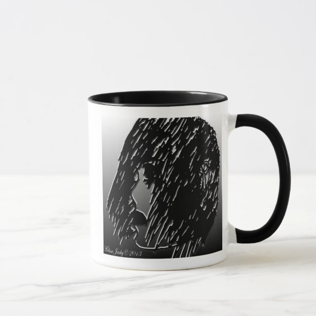 Taza Señora del día lluvioso (Derecha)