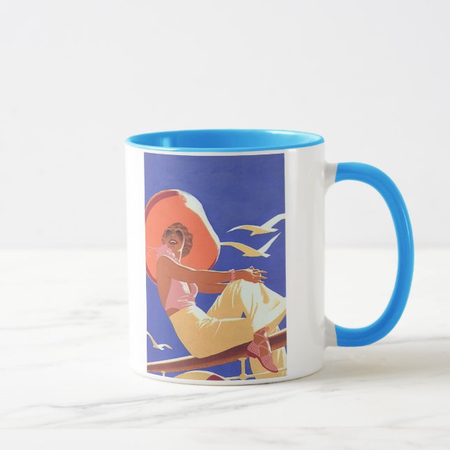 Taza Señora On una travesía (Derecha)