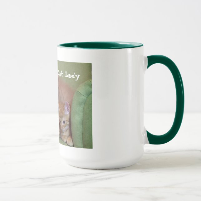 Taza Señora perfectamente sana Mug del gato (Derecha)