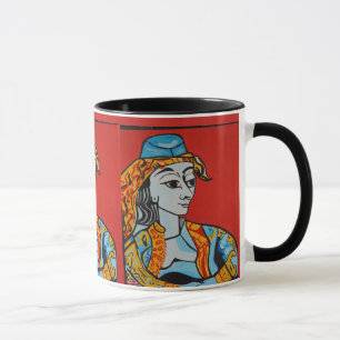 TAZA SEÑORA TURCA