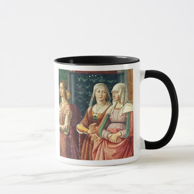 Taza Señoras florentinas, del nacimiento de St. John (Derecha)