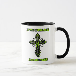 Taza Sensibilización... Enfermedad de Lyme de café de d