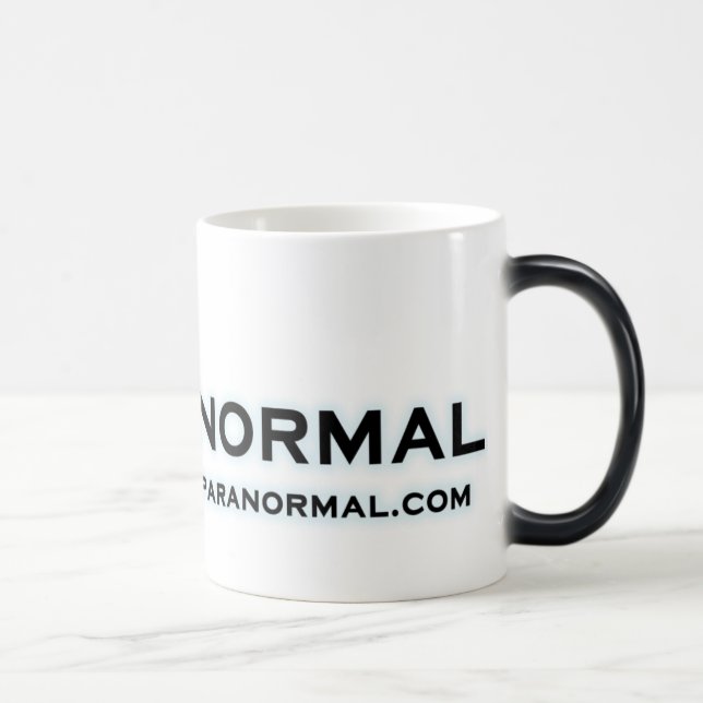 Taza sensible al calor paranormal de Cript (Derecha)