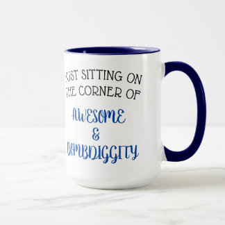 Taza Sentado en la esquina de...