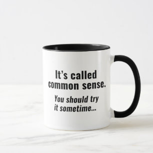 Taza Sentido común