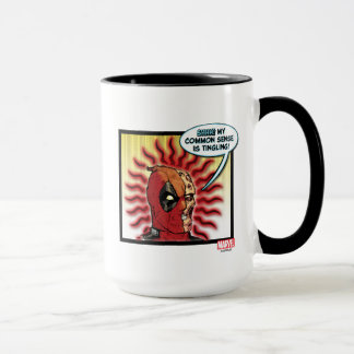 Taza Sentido común de Deadpool