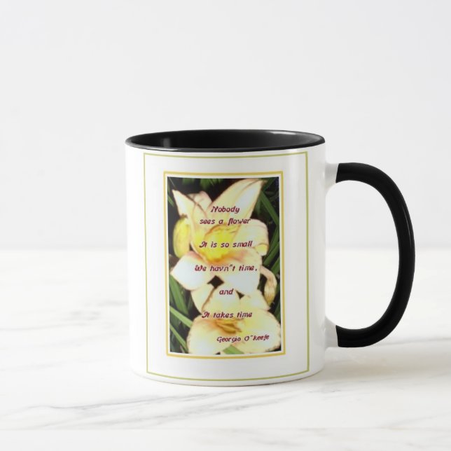 Taza Sentimiento de Lilly del día (Derecha)