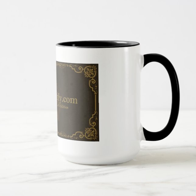 Taza Sepia necromántica (Derecha)