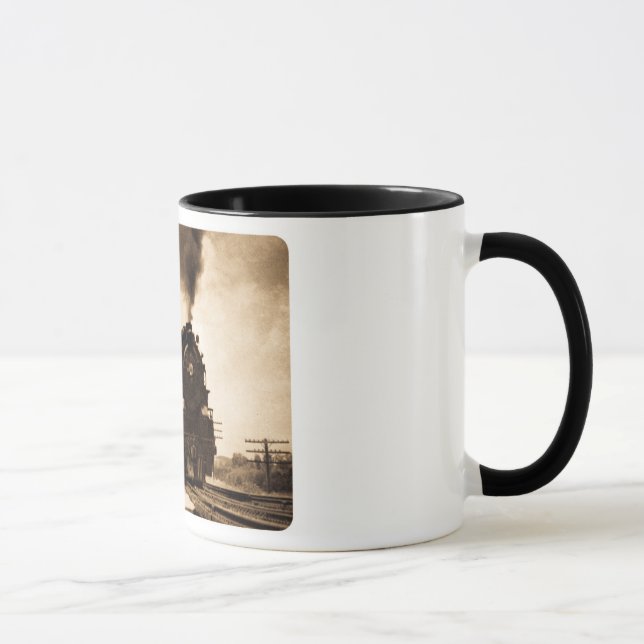 Taza Sepia pacífica del pasajero del vapor de Missouri (Derecha)