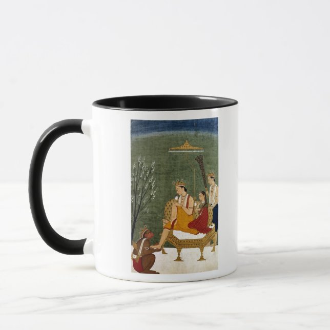 Taza Séptima encarnación de Vishnu como Rama-Chandra (Izquierda)