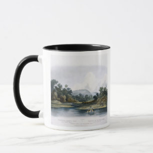 Taza Sepulcro en las colinas del mirlo, placa de