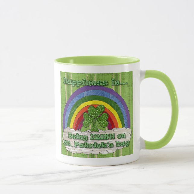 Taza Ser irlandés en el café de San Patricio (Derecha)