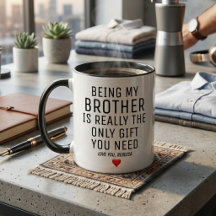 Ser mi hermano es realmente el único regalo que ne