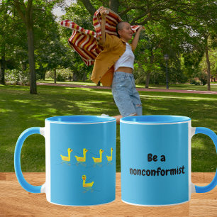 Taza Ser patos motivacionales inconformistas
