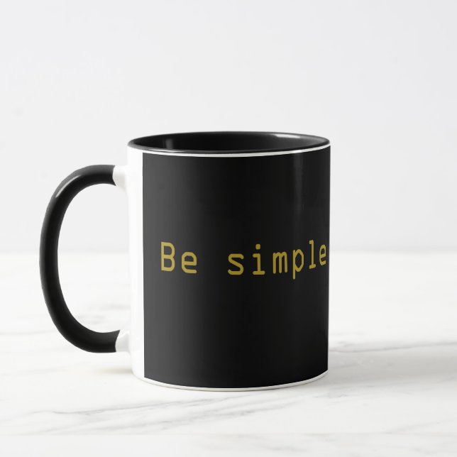 Taza Ser simple (Izquierda)